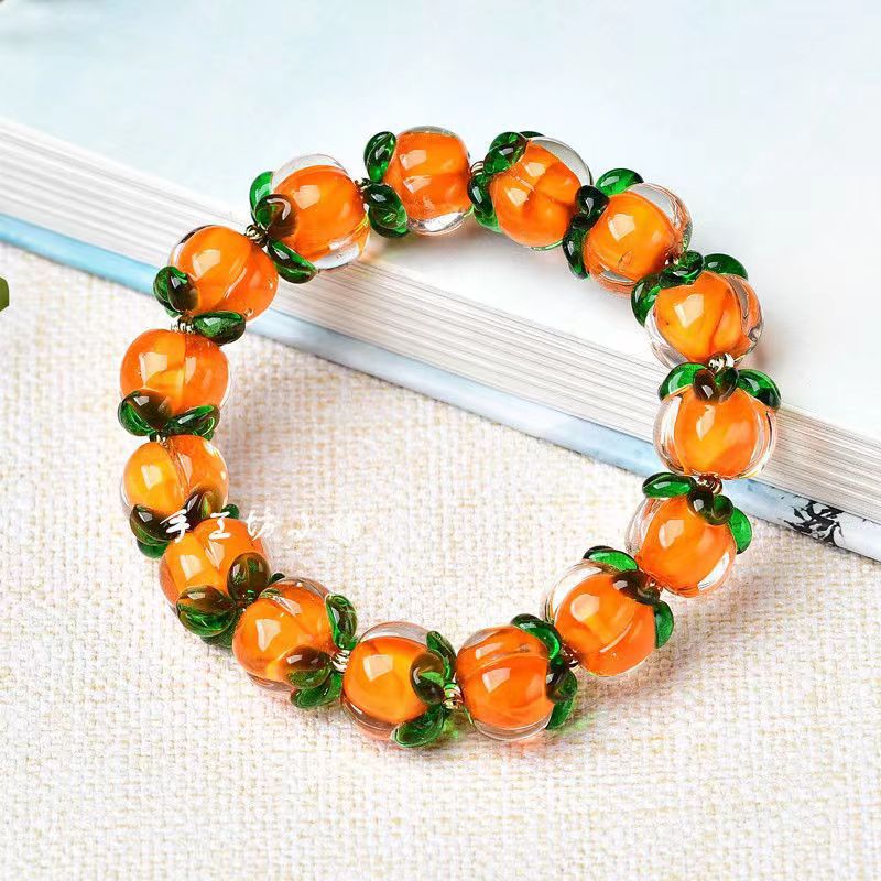 Wholesale Luminous Glass Artificial Crystal Bracelet